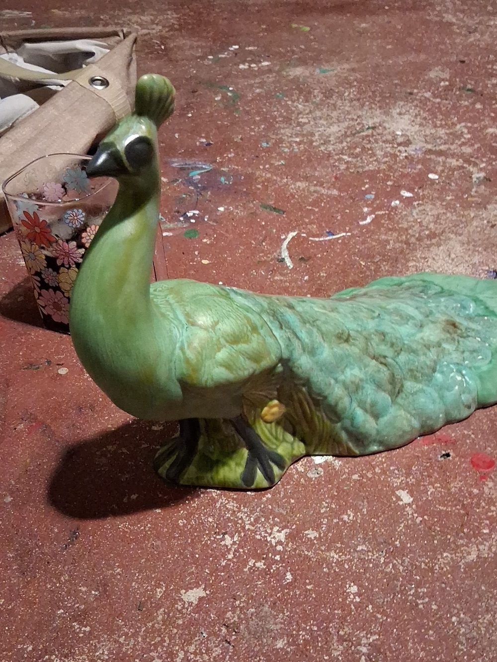 Ceramic Peacock